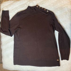Calvin Klein brown crewneck